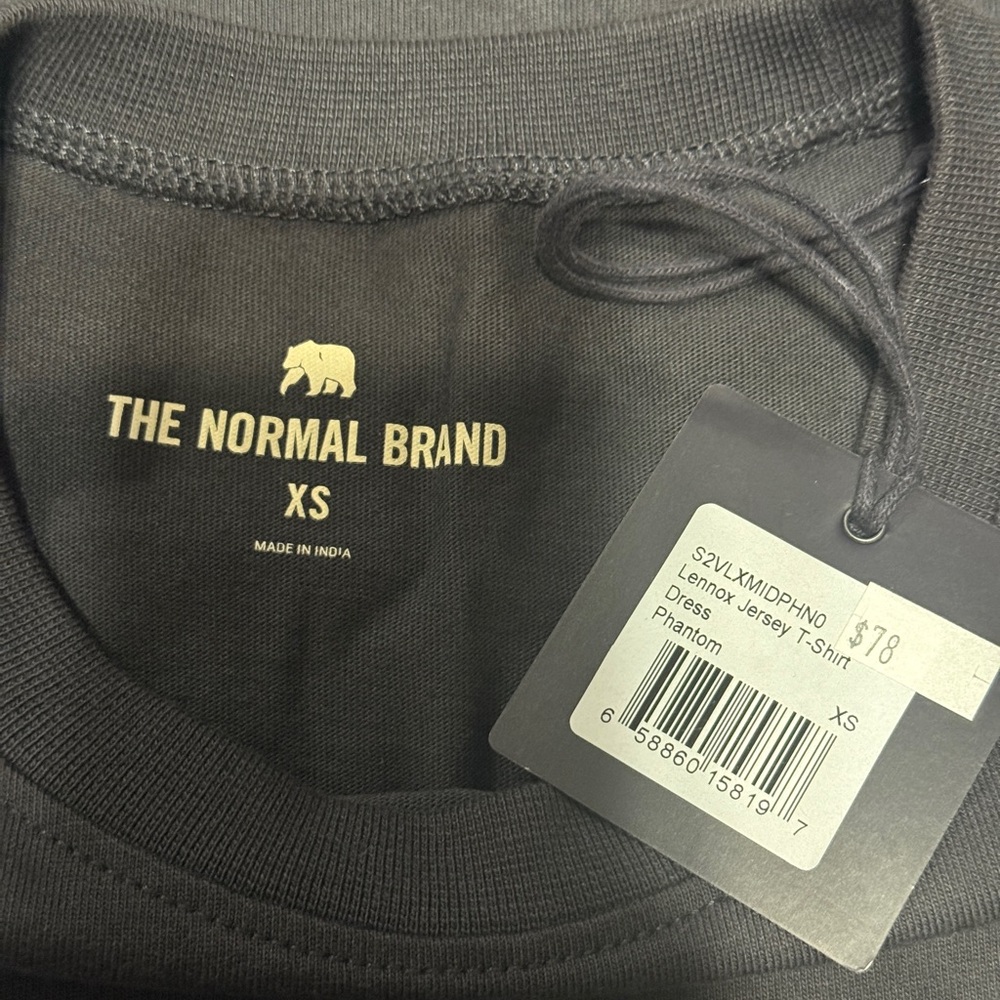 The Normal Brand 100% cotton Tee dress